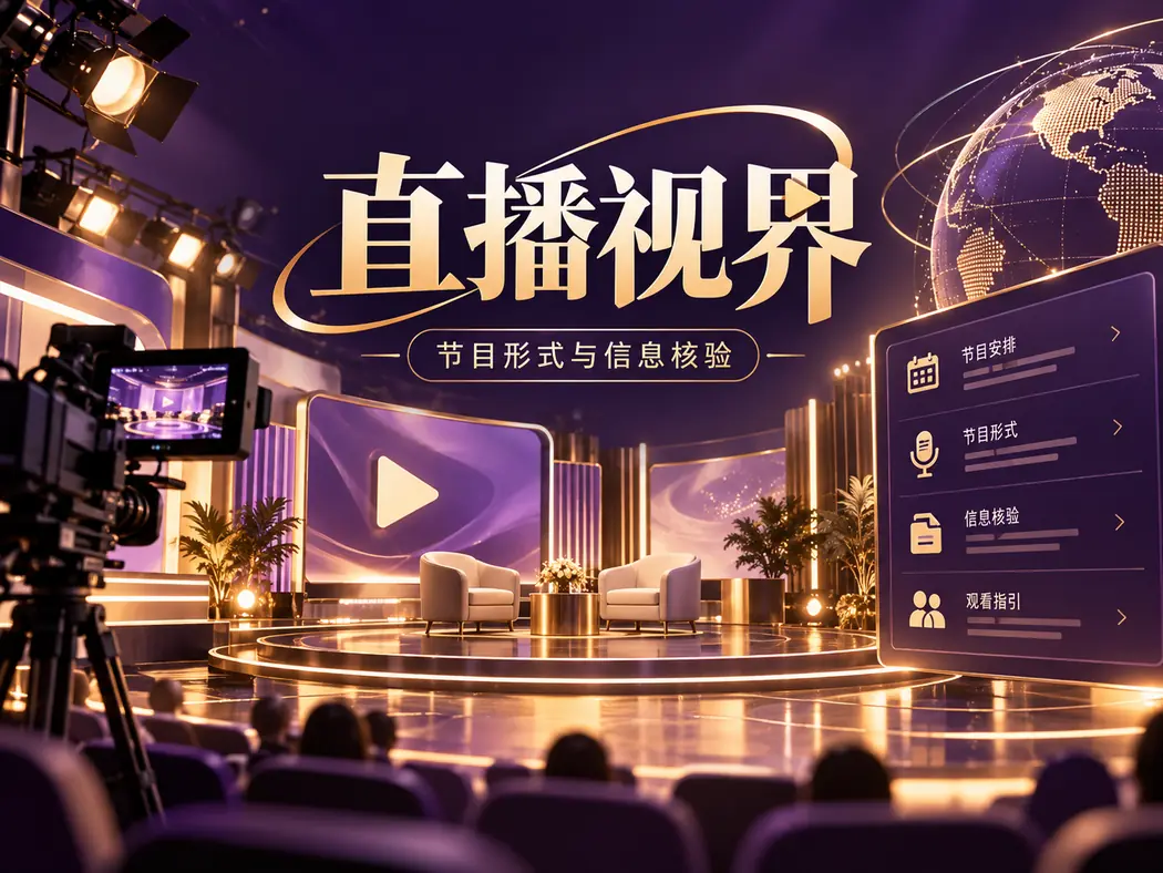 现场节目与时间脉络主题视觉